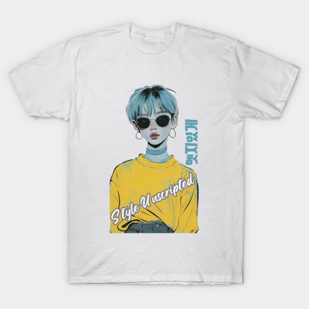 K-Fashion Icon 2 T-Shirt by daebakvibeshop